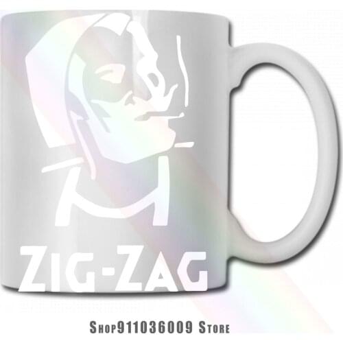 Vintage Zig Zag mug cup tazas