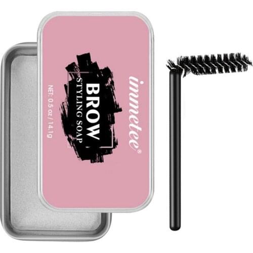 Eyelash Re-Growth Gel Wax Wild 3D Eyebrow Styling Soap Long-lasting Waterproof Natural Eyes Brow Styling Cream Eyebrow Soap