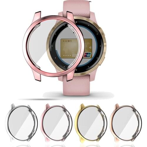 Case Cover For Garmin Vivoactive 4S Vivoactive 4 Smart Watch Protector Frame For Garmin Vivoactive 4 4S Protective Shell Accesso