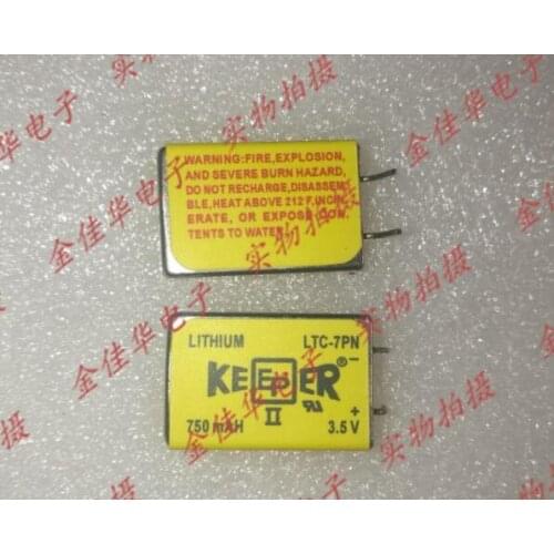 1PCS New original package KEEPER module ltc-7pn 3.5v 750mAH 2feet BATTERY