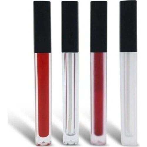 100pcs 5ml lip gloss Tubes Empty Lipstick Tube Lip Balm Soft lipgloss Tube Makeup Squeeze Clear Lip Gloss Container