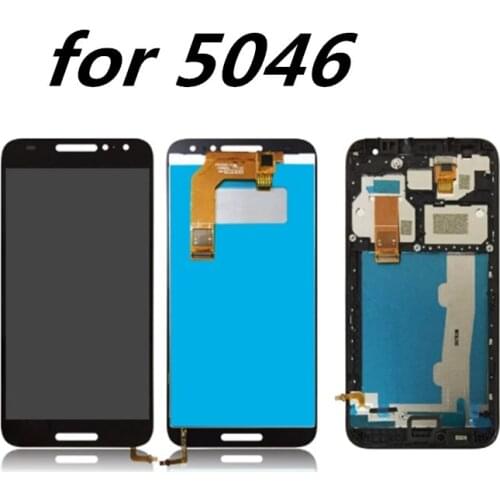 5.0inch For Alcatel A3 A 3 5046 5046D 5046X lcd Display+Touch Screen Digitizer Assembly Replacement For Alcatel A3 Cell Phone