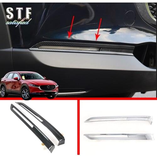 ABS Front Fog Light Cover Trim For Mazda Cx-30 Cx30 2020 2021