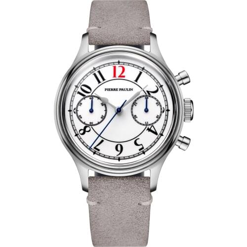 Retro Military Style Watch Mechanical ST1901 Pilot 1963 Watches Real Air Force Chronograph Business Top personality Men Watches