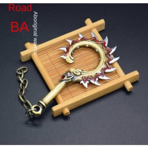 Alloy Sword 10cm Childrens Metal Pendant Weapon Around The Game Keychain Sword Weapon Model Alloy Keychain Cosplay