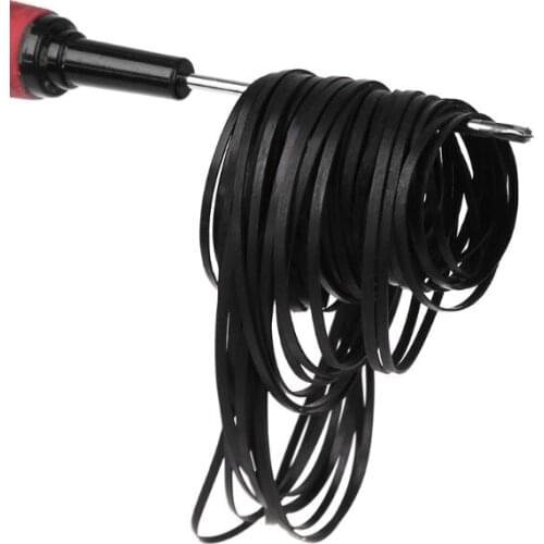 50PCS 40-135MM Universal Mix Cassette Tape Machine Belts Assorted Common Flat Rubber Belt for Recorders Walkman CD DVD Drive