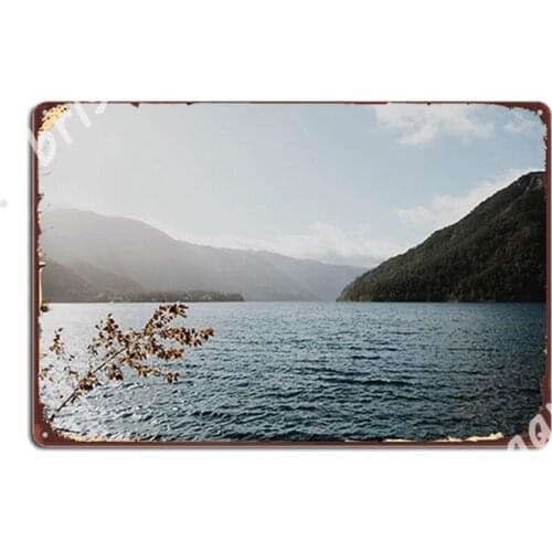 Sunny Lake Metal Signs Kitchen Retro Cinema Kitchen Poster Tin sign Posters