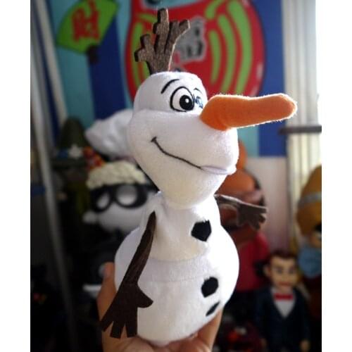 Authentic Disney Frozen Olaf Plush Toy Stuffed Dolls 20cm High Quality Birthday Gifts For Children