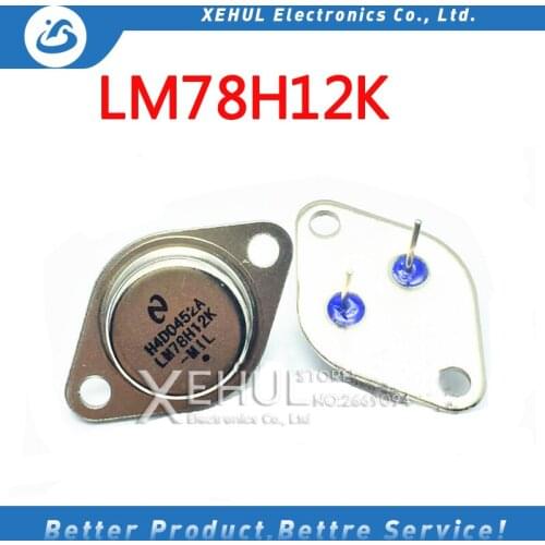 5PCS / 50PCS LM78H12 LM78H12K 78H12 TO-3 12V High-power three-terminal regulator