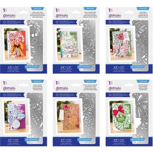 Christmas set lace Metal Cutting Dies for DIY Scrapbooking Photo Album Decorative Embossing Paper Card Crafts Die 2021