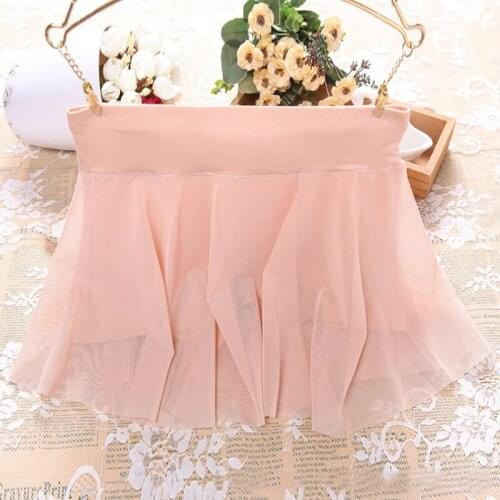 Sexy WomenS Skirt Safety Shorts Female Soft Breathable Lace Panties Double Layer Tulle Loose Comfortable Girl Lady Underwear