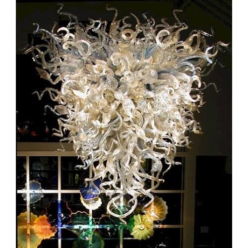 Antique Chandelier Indoor Lighting Led Light Source Tiffany European Style Hand Blown Murano Glass Chandelier Lighting