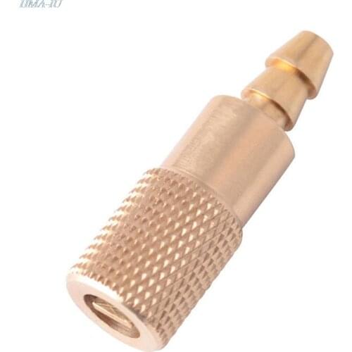1PC Car Clip Clamp Connector Adapter dropshipping Auto Brass 6mm Tyre Wheel Tire Air Chuck Inflator Pump Valve