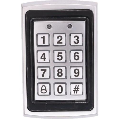 125KHz RFID Metal Access Control Keypad ID Card Electric Digital Password Door Lock