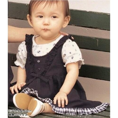 2017 Baby Girls Jumpsuit Clothes Suit Black Dress Cotton Newborn Bebe Bodysuits Plaid Lace Summer Cardigan Dress Infant Clothing