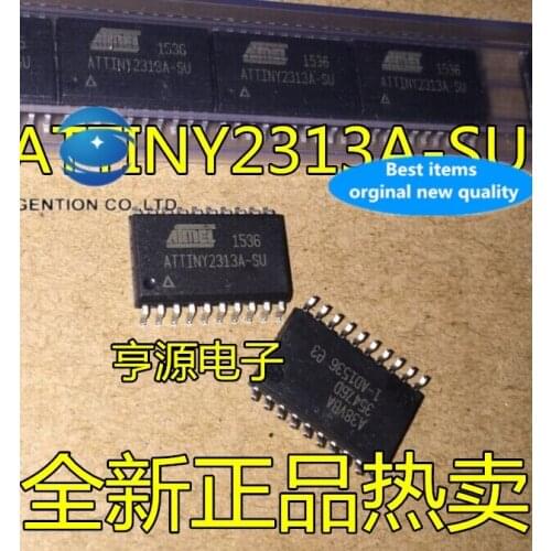 5PCS ATTINY2313A ATTINY2313A-SU ATTINY2313-20SU SOP-20 in stock 100% new and original