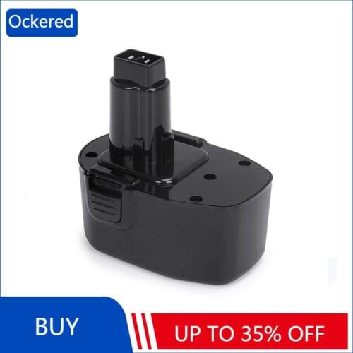 Ockered 2000mah 12V Replacement Rechargeable Battery for Dewalt DC9091 DE9038 DW9094 DE9092 DE9094 DE9502 DW9091 DW9094