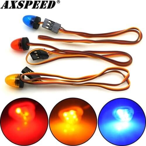 RC Car Police Flash Bright LED Lights 5 Modes Strobing-blasting Flashing Fast-slow Rotating RC Police Firefighting Ambulance