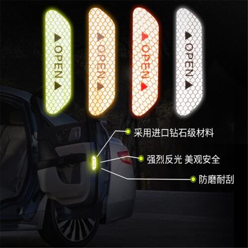 Car door reflector Safety Warning for Ford Focus Fiesta Kuga Citroen C5 Skoda Octavia Rapid Superb