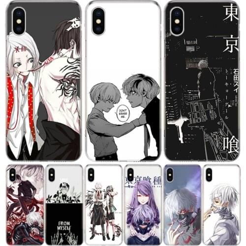 Anime Tokyo Ghoul Japan Phone Case for Apple Iphone 11 12 X Xs Pro Max Mini XR 7 8 6 6s Plus 7G 6G 5G 5S 5 SE +Shell Cover Coque