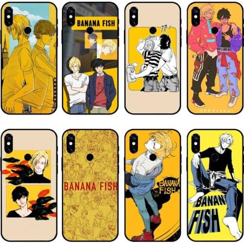 Anime Cartoon Banana Fish Phone Case For Xiaomi Redmi note 7 8 9 pro 8T 9A 9S Mi Note 10 Lite pro