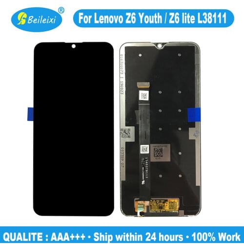 For Lenovo Z6 Youth LCD Display Touch Screen Digitizer Assembly For Lenovo Z6 lite L38111