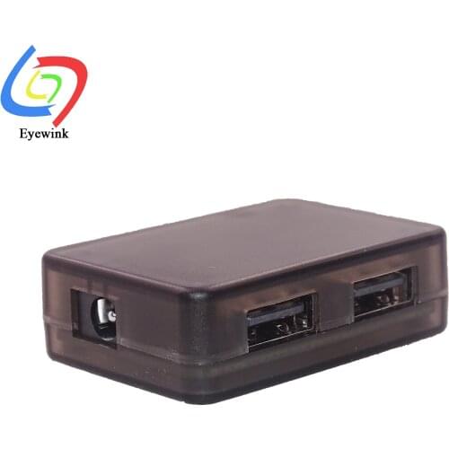 Double TWO Dual 2 USB Fast Charger Buck Module Input 6V- 30V Single Port 24W Support QC2.0 QC3.0 QC 2.0 3.0 Car Board With Case