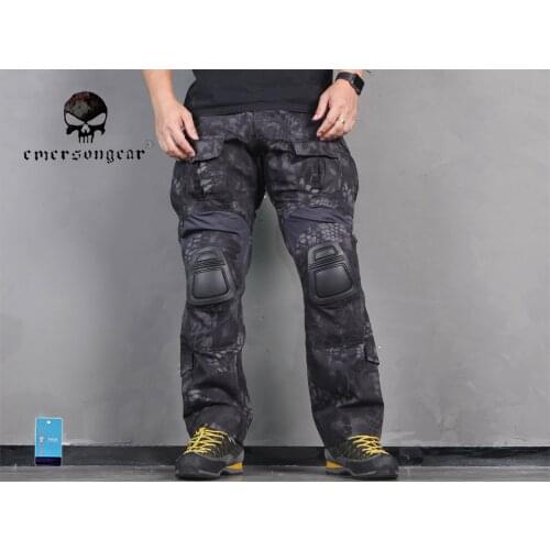 EMERSON Tactical Gen3 Pants Airsoft Military Combat bdu Trousers with Knee Pad Typhon EM9351