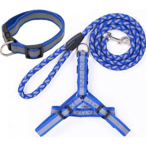Traumdeutung Large Dogs Collar Harness Leash Nylon Personalized Pet Collar Cat Accessories Supplies harnais chien honden harnas