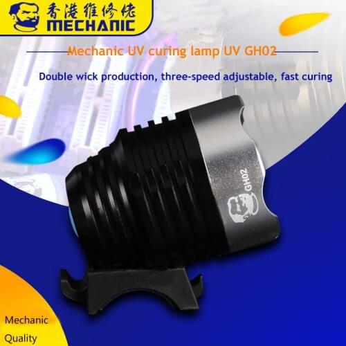 Jyrkior Mechanic Multifunction Industrial UV Ultraviolet Green Oil Curing Lamp Double Core UV Light For Mainboard Maintenace