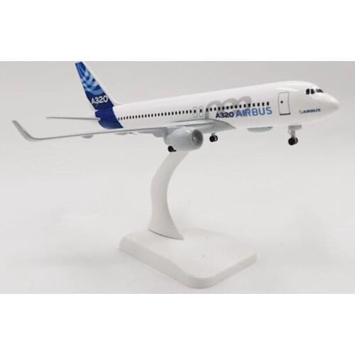 Model Aircraft 20CM 1: 1: 300 scale Airbus A320 Portotype Airlines Airplanes Plane Aircraft alloy die-casting model