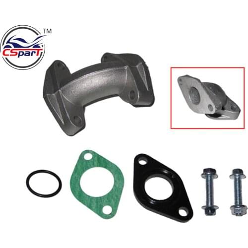 19MM Intake Manifold Kit with Gasket 50CC 70CC 90CC 110CC ATV Quad Taotao Kaya Apollo Lifan Sunl Dirt Pit Bike Parts
