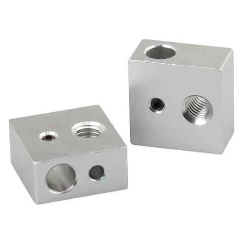 Heating block for Anet/MK7 MK8 special extruder, print head, heating aluminum heater block 20x20x10mm