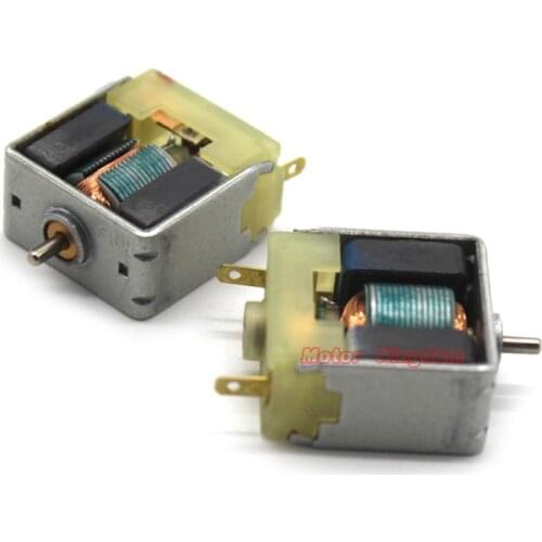 Small Mini 020 Square bare DC Motor 3V 7200RPM 1.5mm Shaft DIY Hobby Toy Model Test Electric Motor experiment