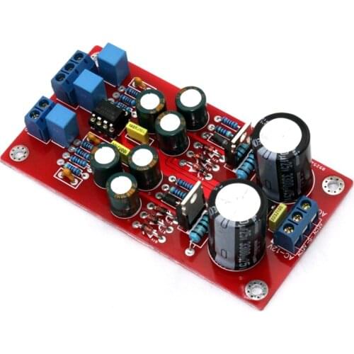 Unbalance To Balance Preamplifier Board IRF9610+IRF610+NE5532