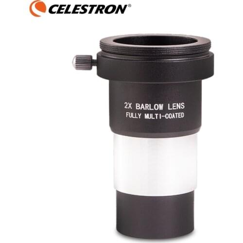 Celestron Barlow Eyepiece 2x Barlow Lens Eyepiece 1.25 Inch Insert The 2x Barlow Lens Between The Eyepiece Not Monocular