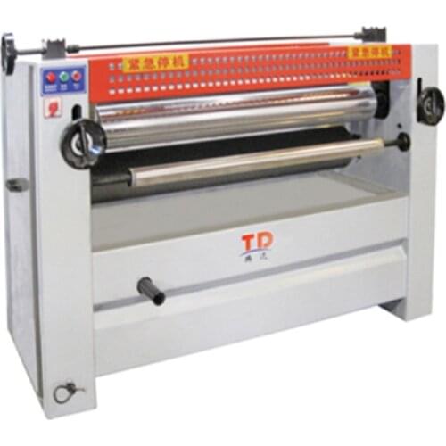 Semiautomatic Coating Machine Woodworking Milling Machine Coating Woodworking Mechanical Double-sided Coating Machine