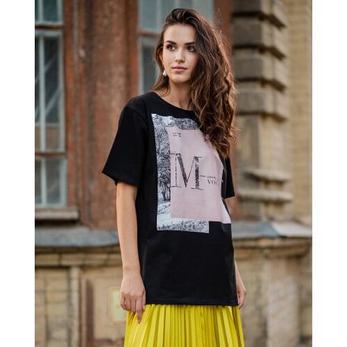 SAHAR Art Lab Women's T-shirts With Inscriptions