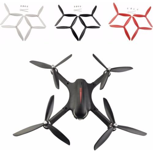 Three-leaf propeller for Hubsan H501S H501A/H501C/H501M/H501S W/H501S pro MJX B2 B3 B2W Bugs 3 Bugs 2 D80 F18 F17 F100 F200SE