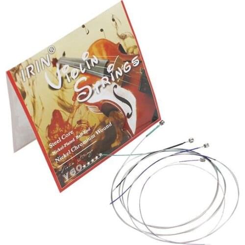 V60 Moderate Violin String GDAE Common Size Professional Treble Vigorous Nickel Chrome Common Size Durable Chord