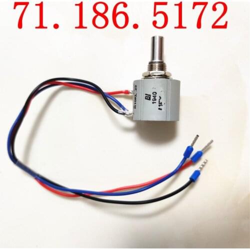 2pcs Potentiometer for Heidelberg printing press 1KL 10KL with snap ring groove 71.186.5172