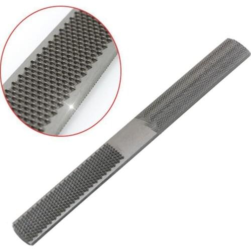 4 IN 1 Double-cut Alloy Square Flat Half Round Filling Needle Microtech Woodworking Wood Carving Files Rasp Wooden Hand tool