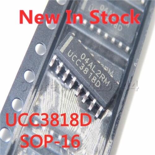 5PCS/LOT UCC3818DTR UCC3818D SOP-16 SMD power management chip NEW In Stock