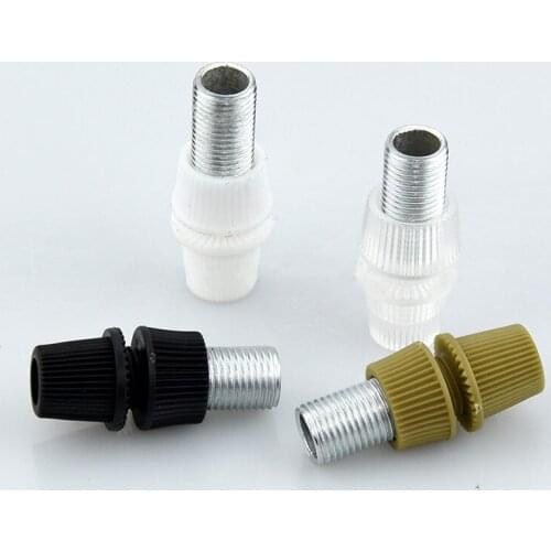 50pcs With 20mm Tube, Cable Glands Black Strain Reliefs Connectors Cord Grips for Wiring Pendant Hanging Light Ceiling Lighting