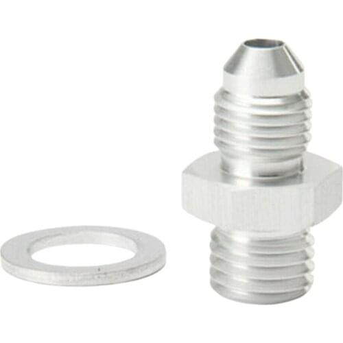 M12x1.5mm to AN-4 Oil Feed Adapter for VOLVO 1.5mm Restrictor Turbocharger