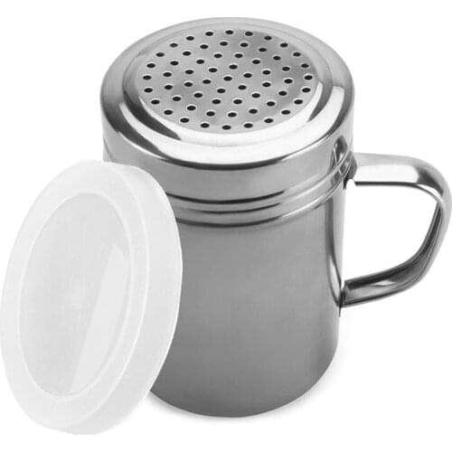 Seasoning Bottle Stainless Steel Salt Pepper Seasoning Spice Condiment Shaker With Pour Holes Kitchen Tool Accessories