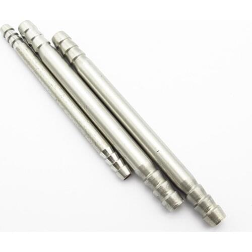 6mm 8mm 10mm 12mm 13mm 14mm 16mm 19mm 20mm Hose Barb Straight 2 Two Way 304 Stainless Steel Long Pipe Fitting Connector Adapter