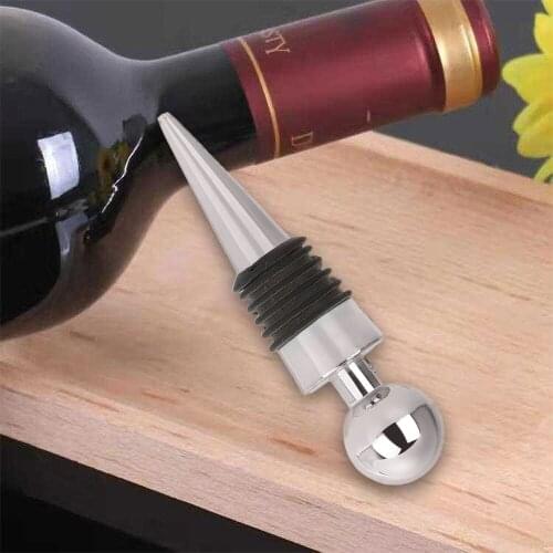Dy Nice Metal Bottle Stopper Wine Storage Twist Cap Plug Reusable Vacuum Sealed