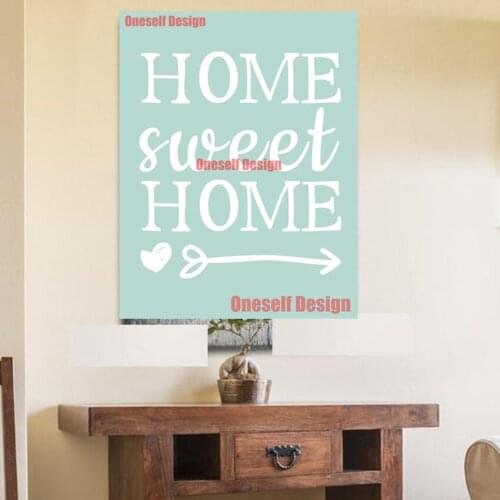 2020top popular diy diamond painting full home sweet home 5d diamond embroidery full set decortion for home bedroom wall sticker