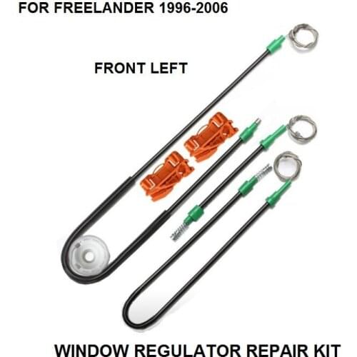 CAR WINDOW KIT FOR LAND ROVER FREELANDER SUV AUTOMATIC WINDOW REGULATOR DOOR REPAIR KIT FRONT LEFT 1996-2006
